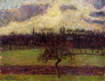 卡米耶 畢沙羅 The Fields of Eragny, the Apple Tree